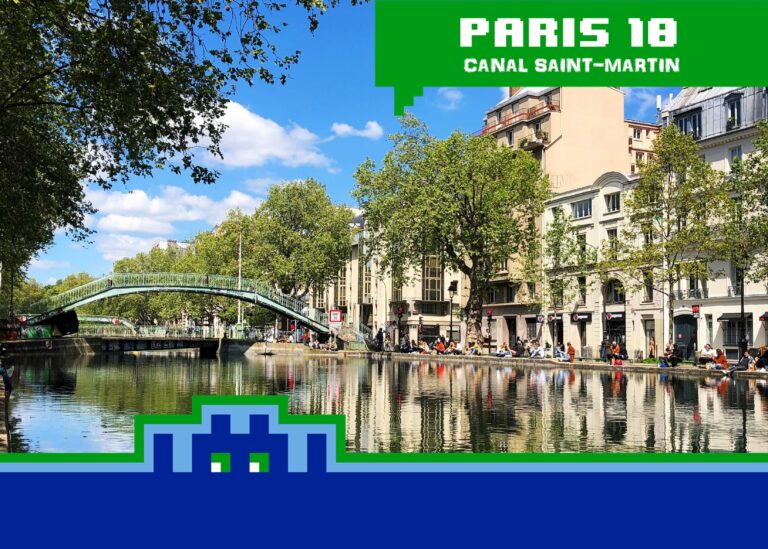 Chasse aux Space Invaders à Paris ǀ Canal Saint-Martin