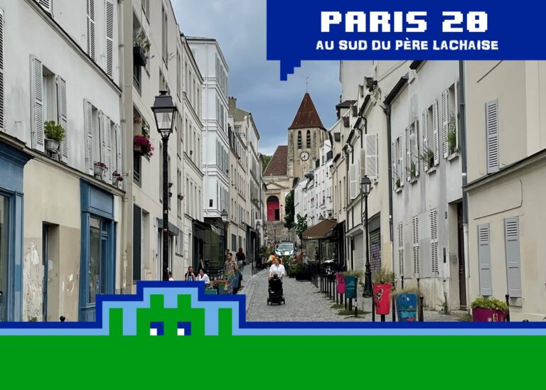 Chasse aux Space Invaders à Paris ǀ Père Lachaise