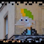 La mosaïque PA_1243 du street-artiste Invader