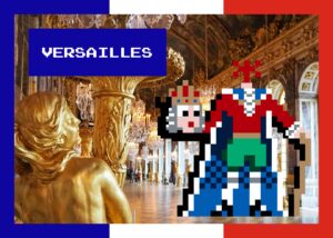 Chasse aux Invaders à Versailles
