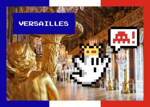 Chasse aux Invaders à Versailles